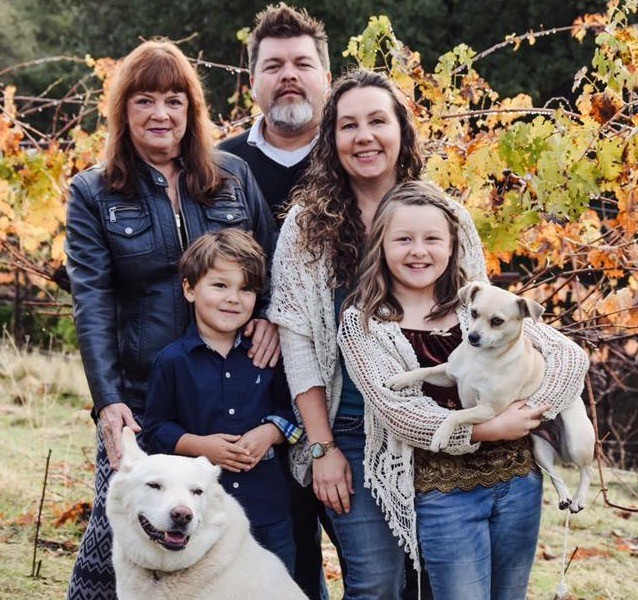 Davell with Family